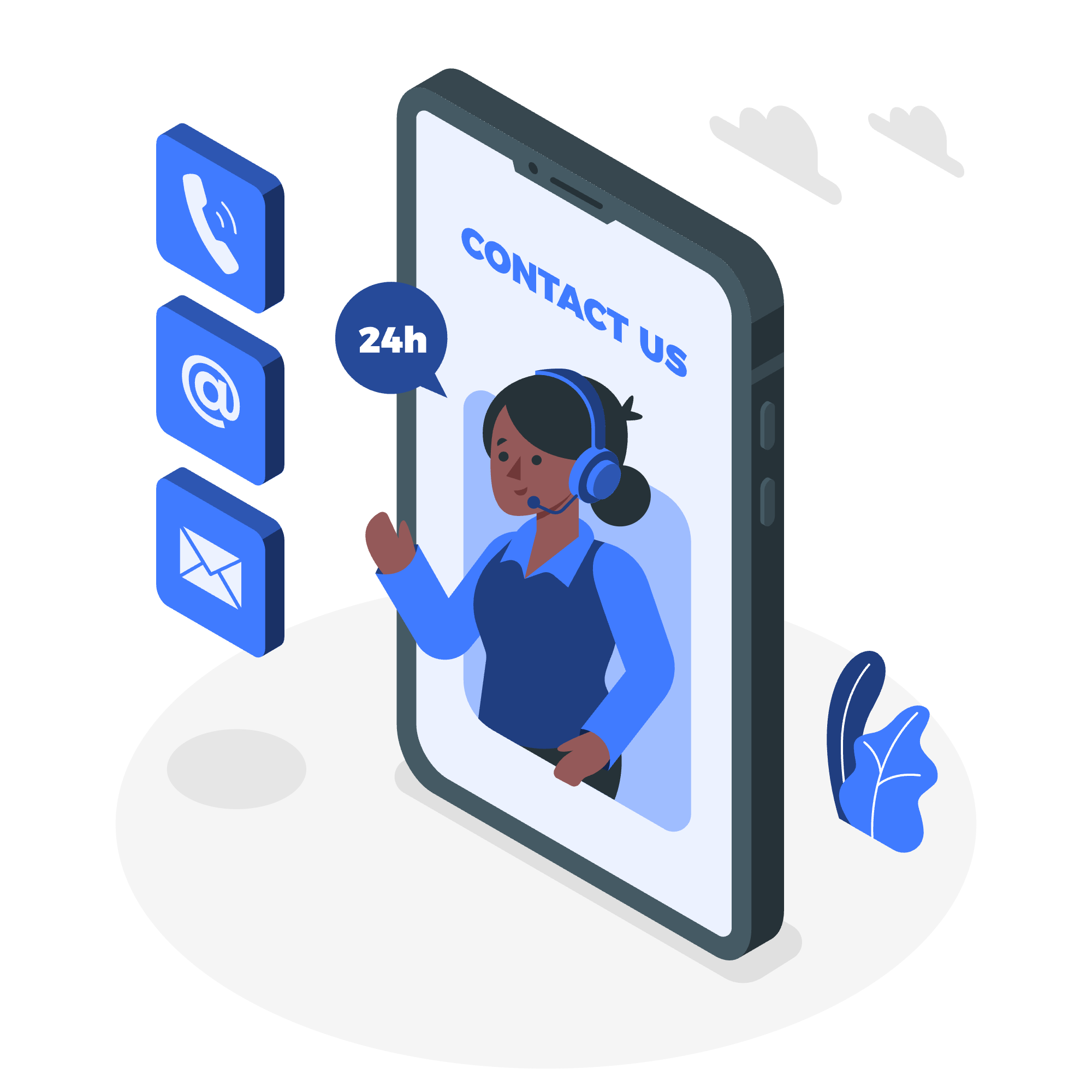 Arkanet customer support illustration